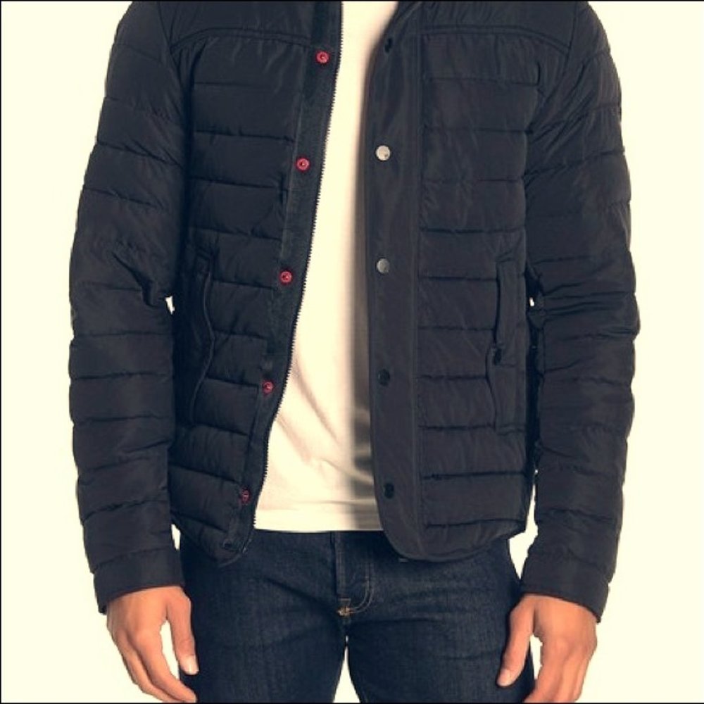 COPY - SCOTCH AND SODA SHORT QUILTED JACKET W/ PR…